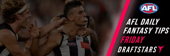 This Friday night of football for #AFL Round 23 will feature two games and as always, we bring you our full <a href="/DraftstarsAU/">Draftstars</a> tips for the night!

AFL Friday Fantasy Preview: beforeyoubet.com.au/afl-daily-fant…

#AFLFantasy