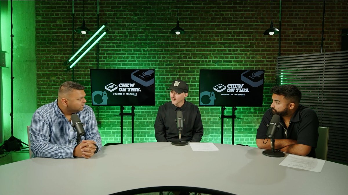 Ron Shah (@obviceo) on Twitter photo Just published 6 podcast episodes all about AOV growth with operators from <a href="/david_protein/">David Protein</a>, <a href="/drinkbrez/">BRĒZ</a>, BrüMate, <a href="/DUDEwipes/">DUDE Wipes</a>, <a href="/TheFreshChileCo/">Fresh Chile</a>, and <a href="/aftersell/">Aftersell by Rokt</a> on the <a href="/chewonthisdtc/">Chew On This - Digestible DTC Content</a> podcast.
We went deep on the exact tactics the top 1% of Shopify brands are using to increase their Just published 6 podcast episodes all about AOV growth with operators from <a href="/david_protein/">David Protein</a>, <a href="/drinkbrez/">BRĒZ</a>, BrüMate, <a href="/DUDEwipes/">DUDE Wipes</a>, <a href="/TheFreshChileCo/">Fresh Chile</a>, and <a href="/aftersell/">Aftersell by Rokt</a> on the <a href="/chewonthisdtc/">Chew On This - Digestible DTC Content</a> podcast.
We went deep on the exact tactics the top 1% of Shopify brands are using to increase their