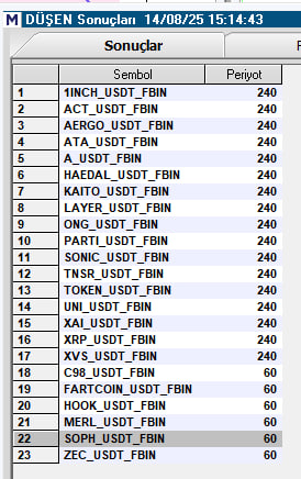 Daha piyasa düşmeden sistem düşeceğim demişti zaten