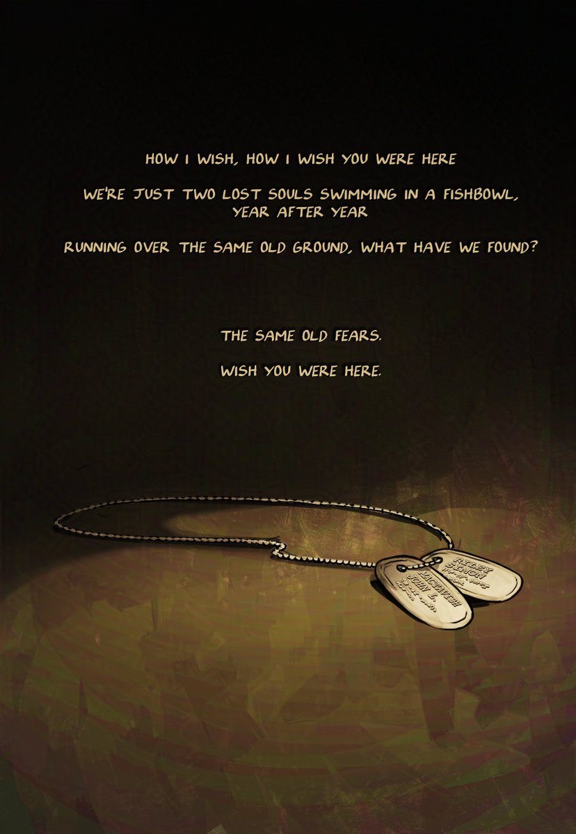 cw: angst, major character death

wish you were here.