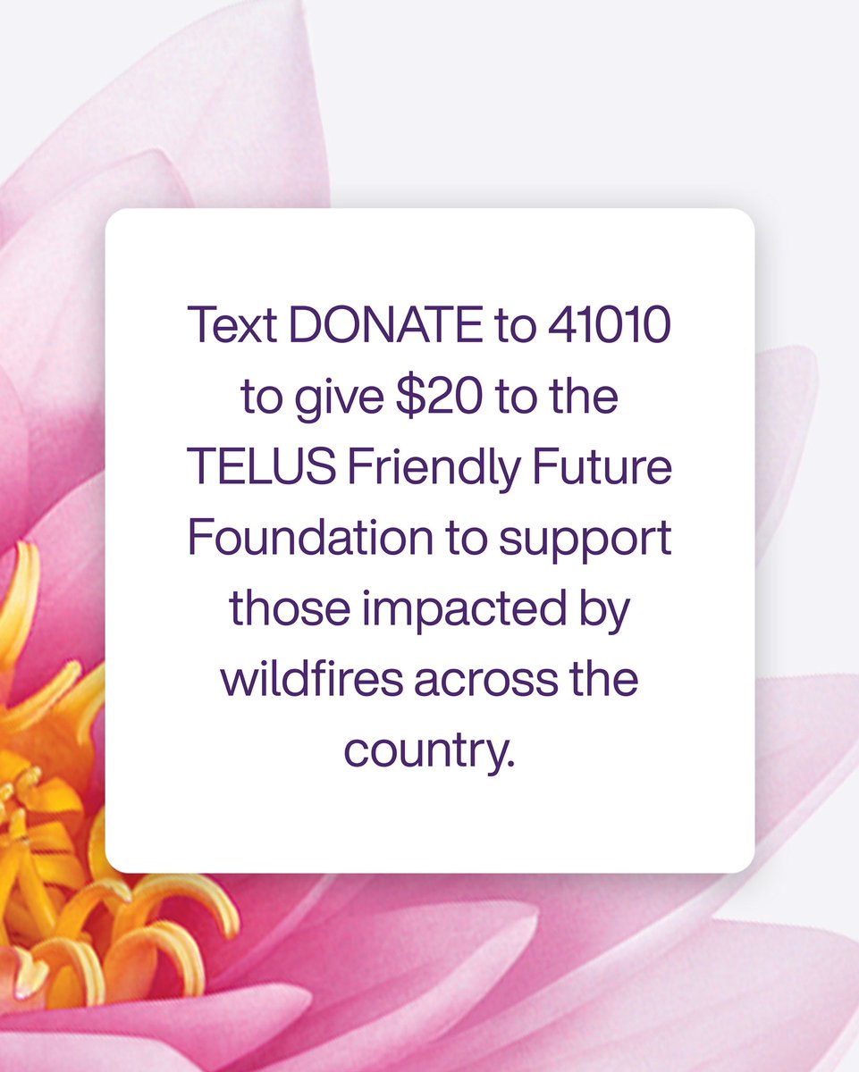 TELUS Friendly Future Foundation tweet media