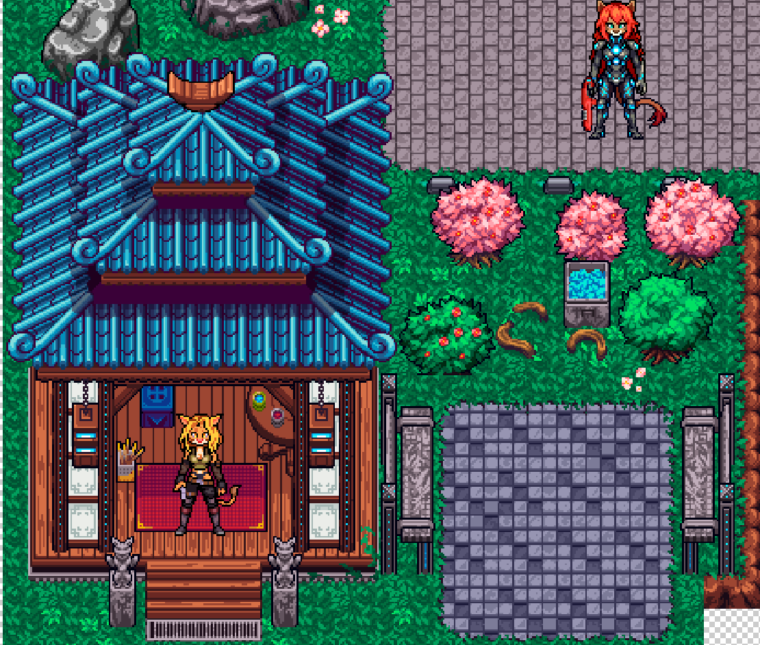 an scenary for a commision 🙏
-
#pixelart #ドット絵