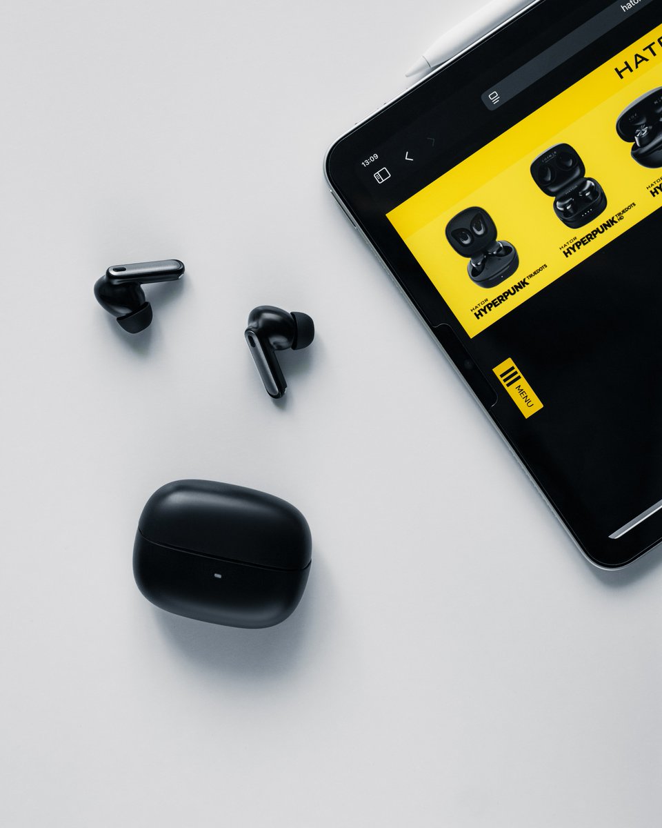 Turn your everyday up to the max!🚀

🎧Need headphones that handle it all — music, videos, calls, and gaming?
The HATOR Hyperpunk Truepods Hybrid ANC are built for it.

✨With an ergonomic fit, powerful 13 mm drivers, and Hybrid Active Noise Cancellation, they deliver clean,