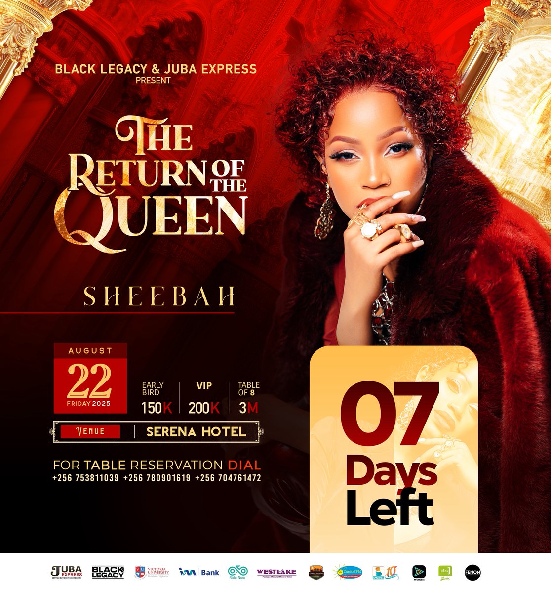 #7DaysLeft 👏

#TheReturnOfTheQueen22ndAugustSerena