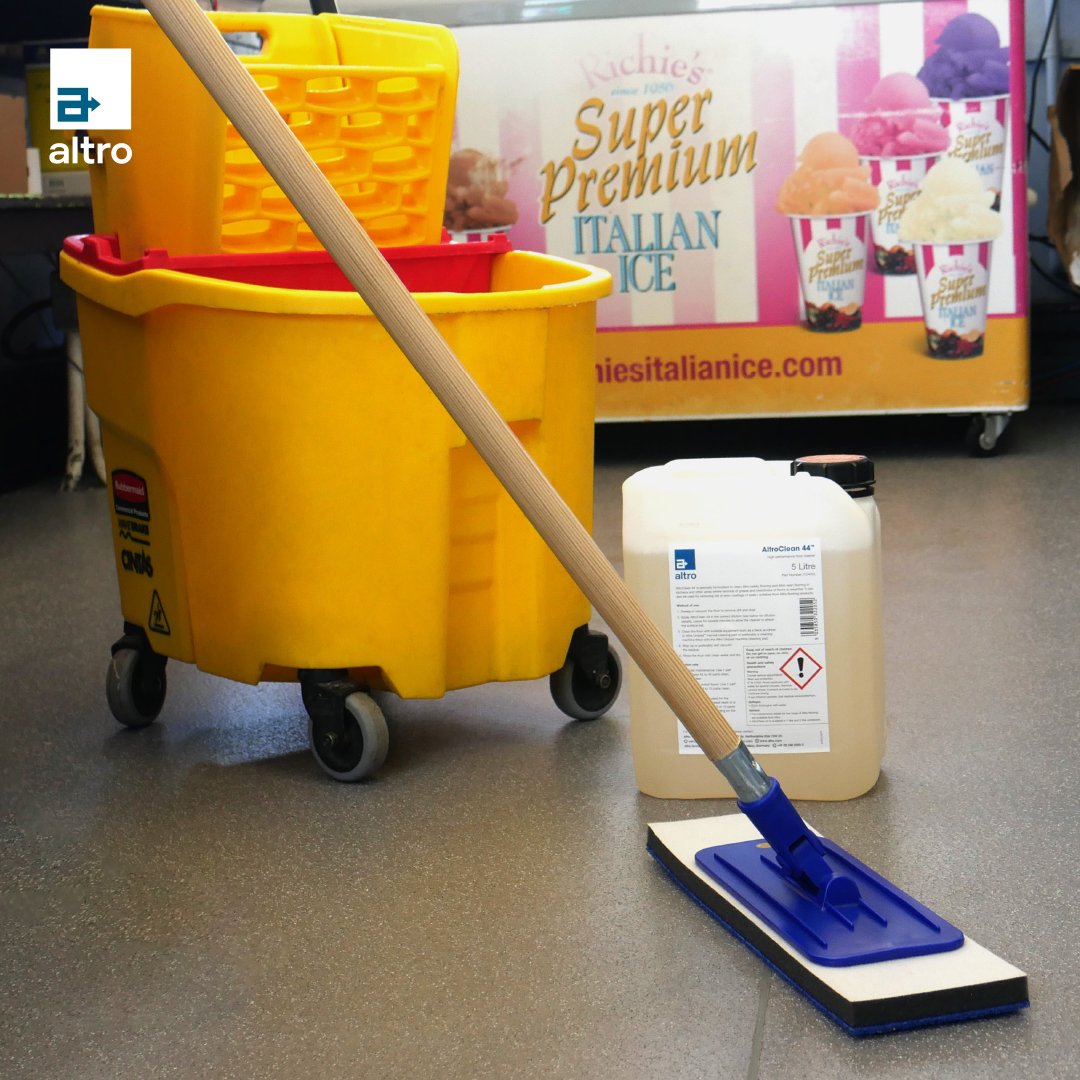 High-performance floors need...

High-performance cleaners.

Specially formulated for Altro floors, this product works great on all vinyl. AltroClean 44 can help your flooring maintain its looks long after its initial installation.