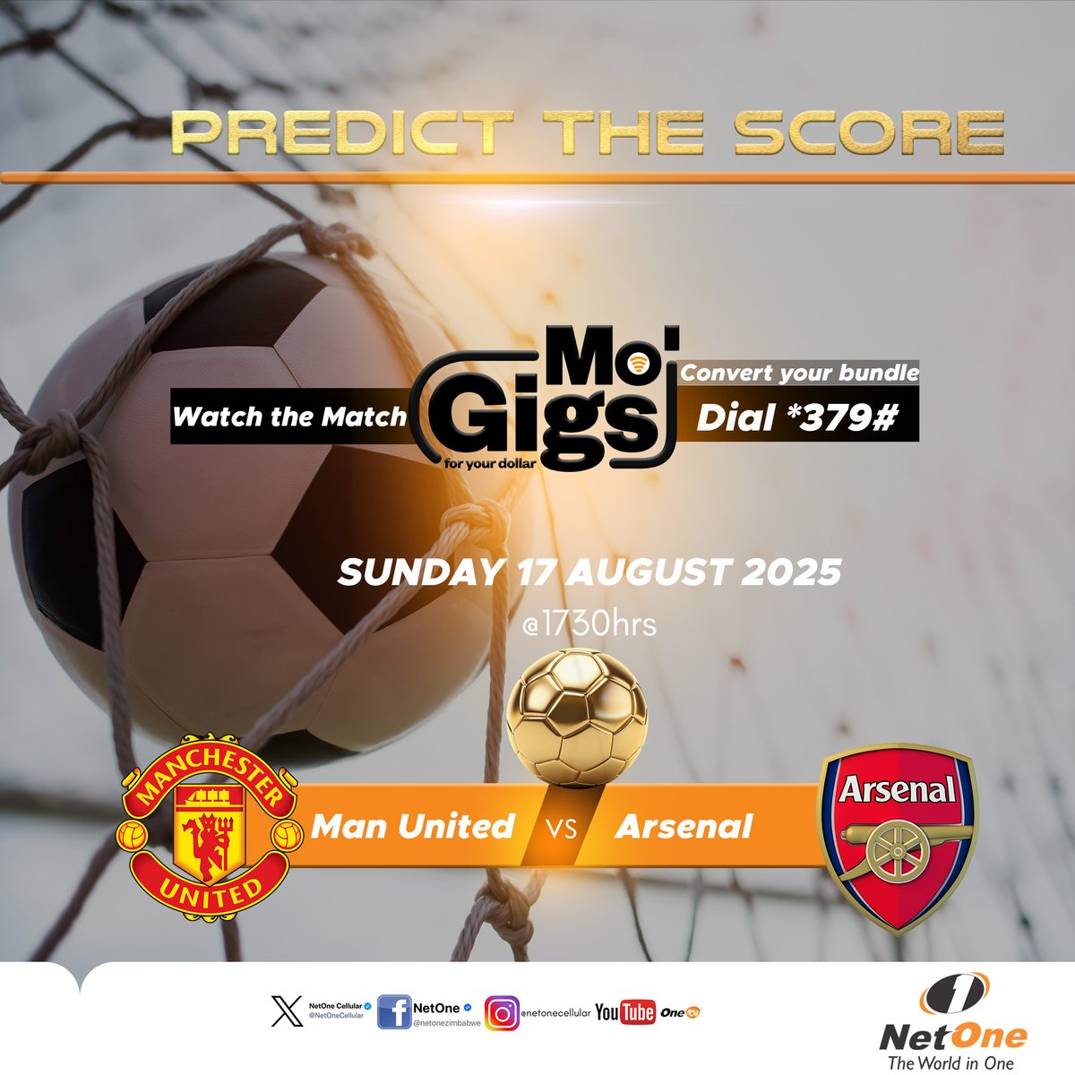 The Premier League is BACK! ⚽🔥

The wait is finally over as the English Premier League kicks off this weekend with an electrifying fixture that promises drama, goals, and excitement. 

Will your prediction be spot on? 

Enjoy the match without interruptions with a MoGigs