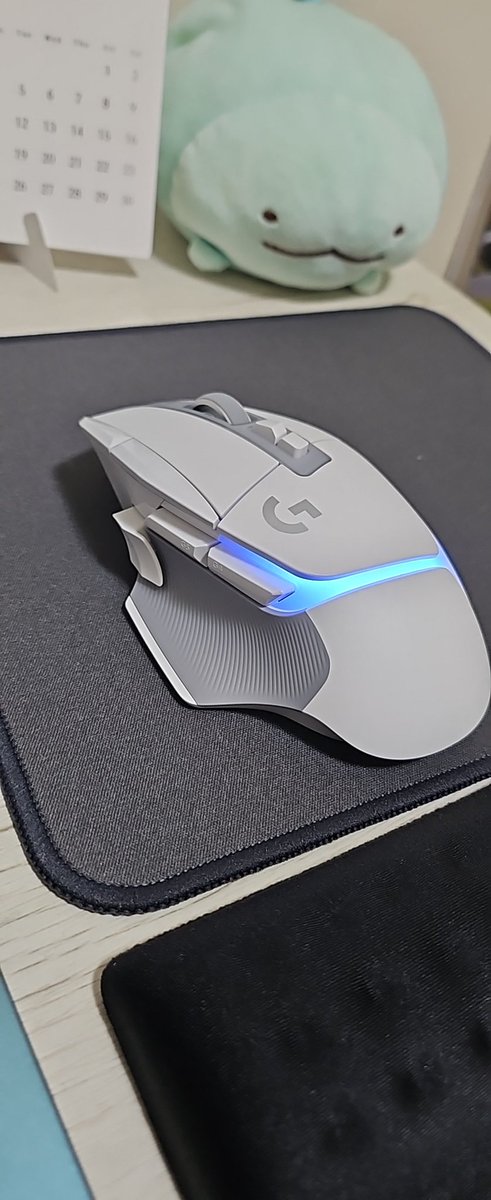 g502からg502Xに変えた
クリック音以外は最高