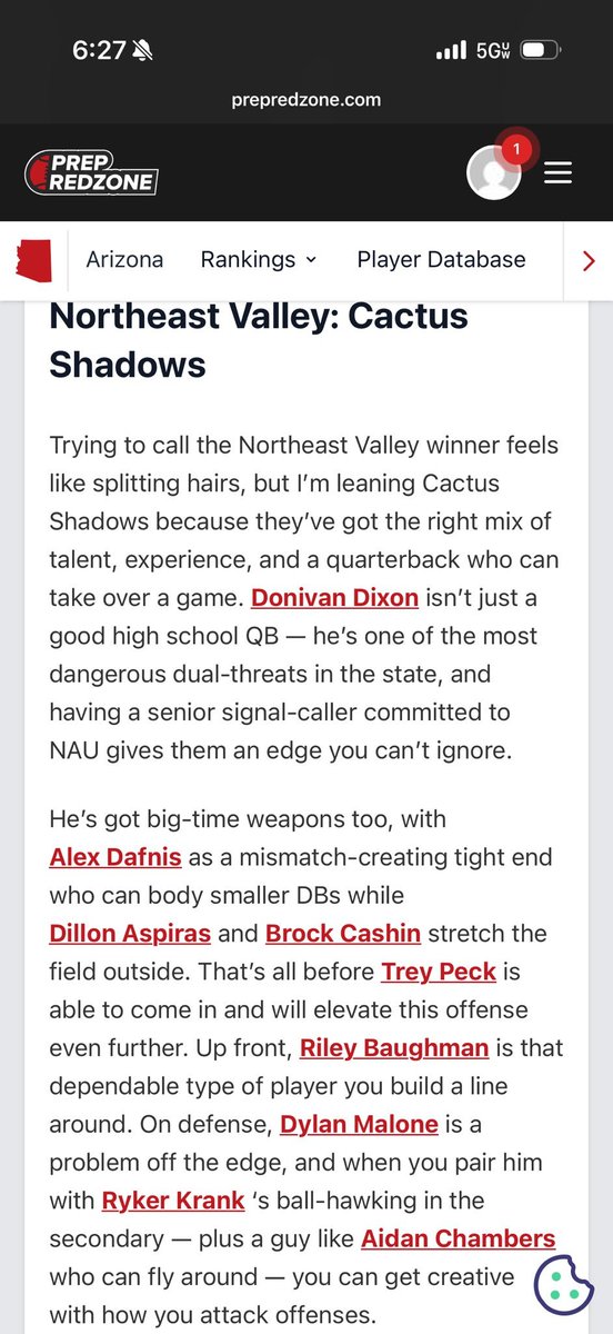 Dillon Aspiras (@dillonaspiras) on Twitter photo Thank you <a href="/thehonestupdate/">Hunter Tierney</a> and <a href="/PrepRedzoneAZ/">Prep Redzone Arizona</a> for the love of our group! Looking forward to a great senior year with my guys!
Let's get to work!
<a href="/CoachCDII/">Chris Dixon II</a> <a href="/CSFalconsFB/">Cactus Shadows Falcons football</a> <a href="/AceJustin1/">Ace Justin π΅π«βοΈ</a> <a href="/TopDawgTraining/">Anthony Wright</a> Thank you <a href="/thehonestupdate/">Hunter Tierney</a> and <a href="/PrepRedzoneAZ/">Prep Redzone Arizona</a> for the love of our group! Looking forward to a great senior year with my guys!
Let's get to work!
<a href="/CoachCDII/">Chris Dixon II</a> <a href="/CSFalconsFB/">Cactus Shadows Falcons football</a> <a href="/AceJustin1/">Ace Justin π΅π«βοΈ</a> <a href="/TopDawgTraining/">Anthony Wright</a>
