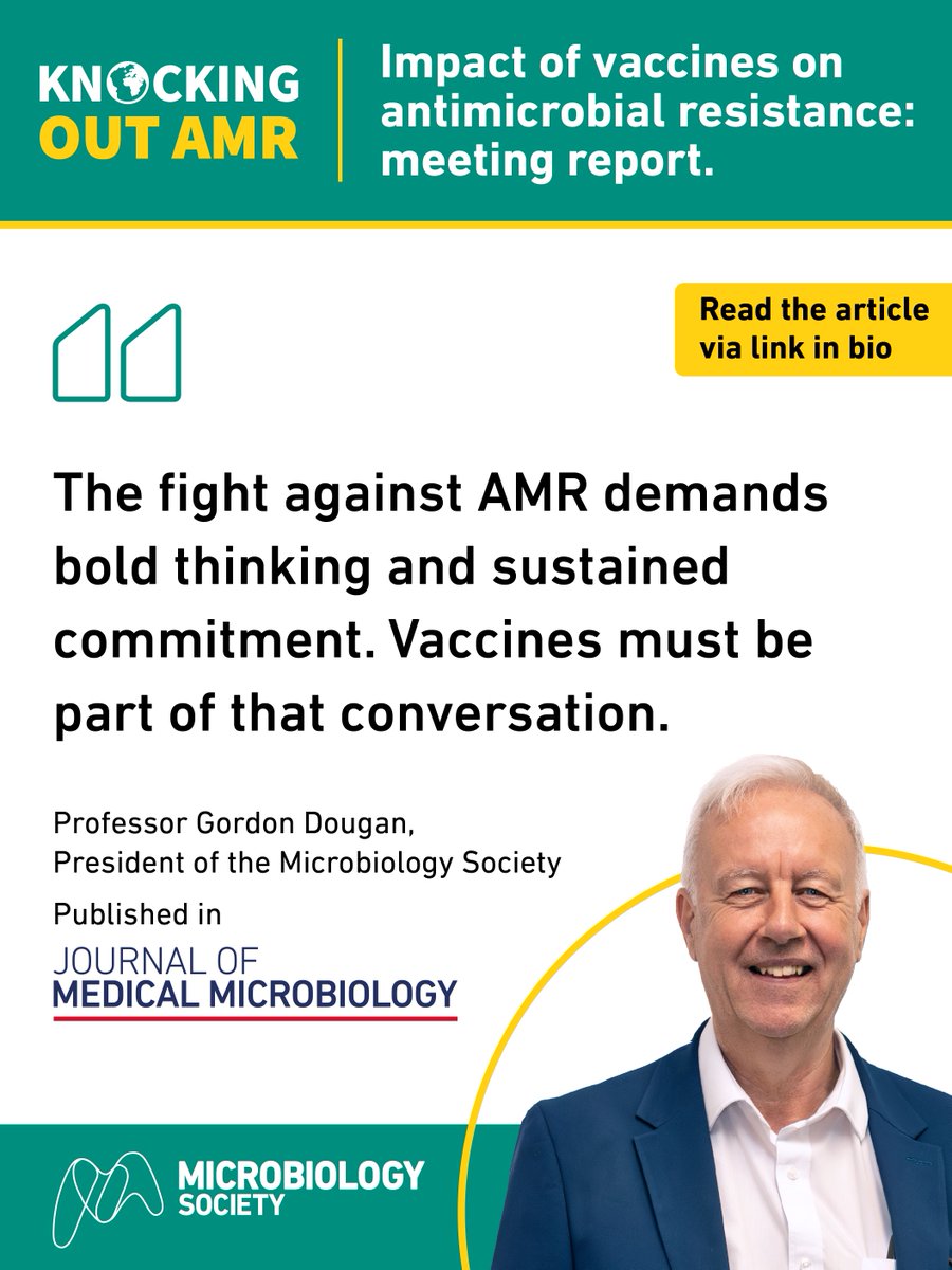 Vaccines are a powerful but underused tool in the fight against AMR. We brought together 21 experts to explore how to change that. Here's what we learnt. 🧵👇 #Vaccines #AMR #KnockingOutAMR