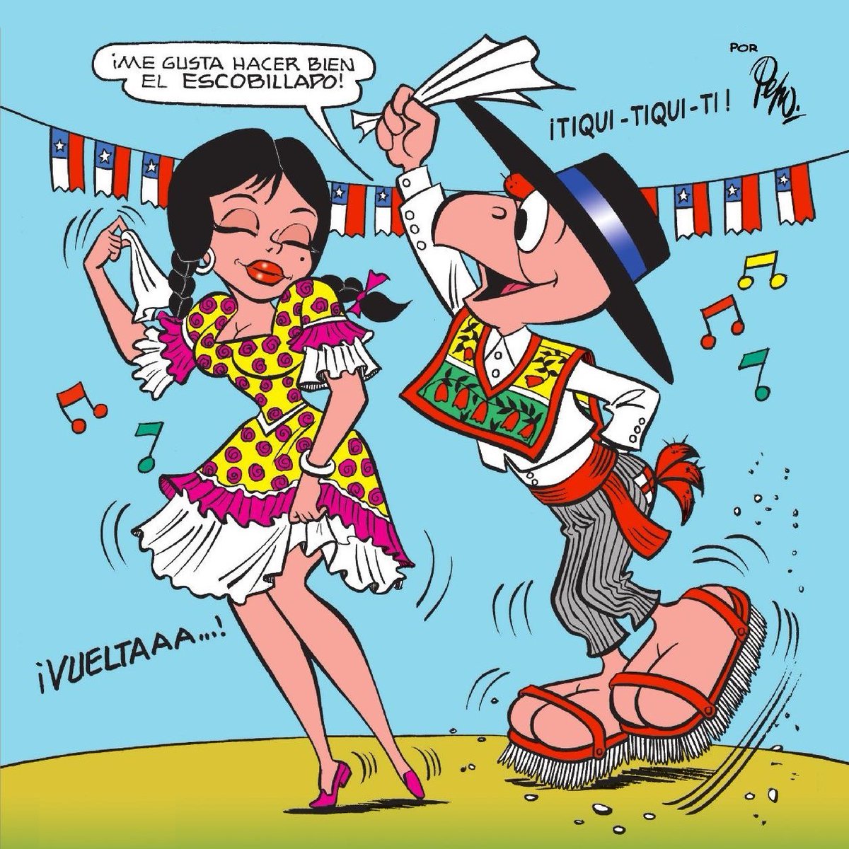 RealCondorito's tweet photo. #Condorito #feliz19 #felizfiestaspatrias #septiembre #humor #alegria #revistacondorito https://t.co/xSzuOTEHcD