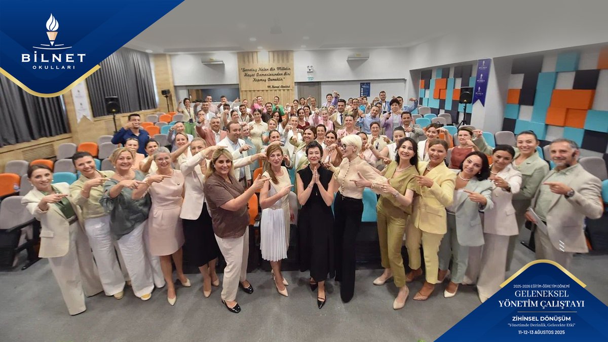 BilnetOkullari's tweet photo. "Geleneksel Yönetim Çalıştayı"nda gerçekleştirdikleri sunumlar için tüm konuşmacılara en içten teşekkürlerimizi sunarız.

#BilnetOkulları #GelenekselYönetimÇalıştayı https://t.co/ay7uD5Gxwf