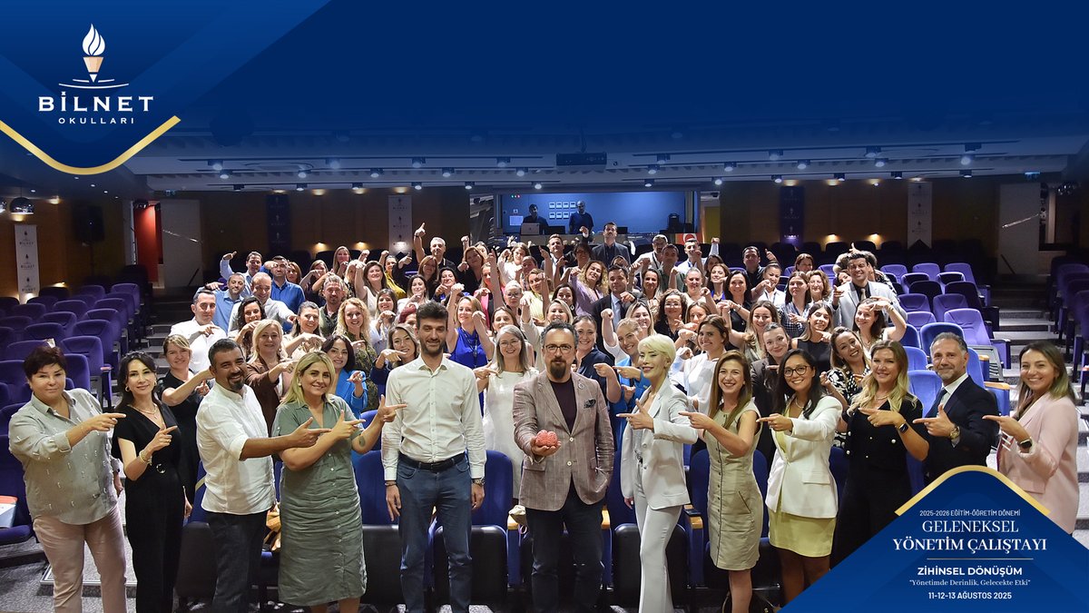 BilnetOkullari's tweet photo. "Geleneksel Yönetim Çalıştayı"nda gerçekleştirdikleri sunumlar için tüm konuşmacılara en içten teşekkürlerimizi sunarız.

#BilnetOkulları #GelenekselYönetimÇalıştayı https://t.co/ay7uD5Gxwf