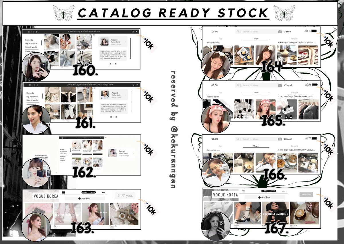 Any interaction are appreciated🍒

Selamat Malam, aku kembali membawa layout Ready stock Taehyung Bts, Joy, Ella, Gawon,Ryujin, sakura &amp; kazuha terbaru. sudah free retext dan dapat Ava png dan jpeg. Payment bisa kesemua E-Wallet dengan Qris all payment😍
#zonauang  #zonajajan️️