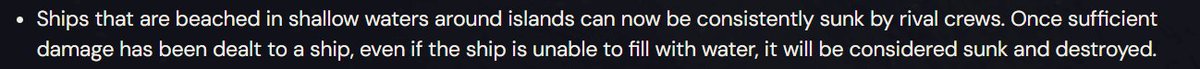 I hope this new HG mechanic has been properly tested.

Because if my boat gets scuttled during normal HG matchup on deep watter, bcs we took too much dmg...

<a href="/SeaOfThieves/">Sea of Thieves</a> <a href="/S0nicbob/">Drew Stevens</a>