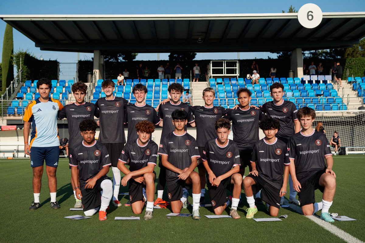 crhs_menssoccer's tweet photo. What do Copperheads do in the off season to improve?  Well, if you are Declan Hogan, you are in Spain training with Real Madrid's and Valencia's academies! https://t.co/I6nFYPlfiD