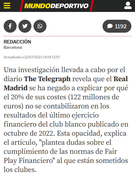 Zona_Blaugrana's tweet photo. Falsear cuentas para manipular el Fair Play Financiero. https://t.co/LpzrnIA6rB