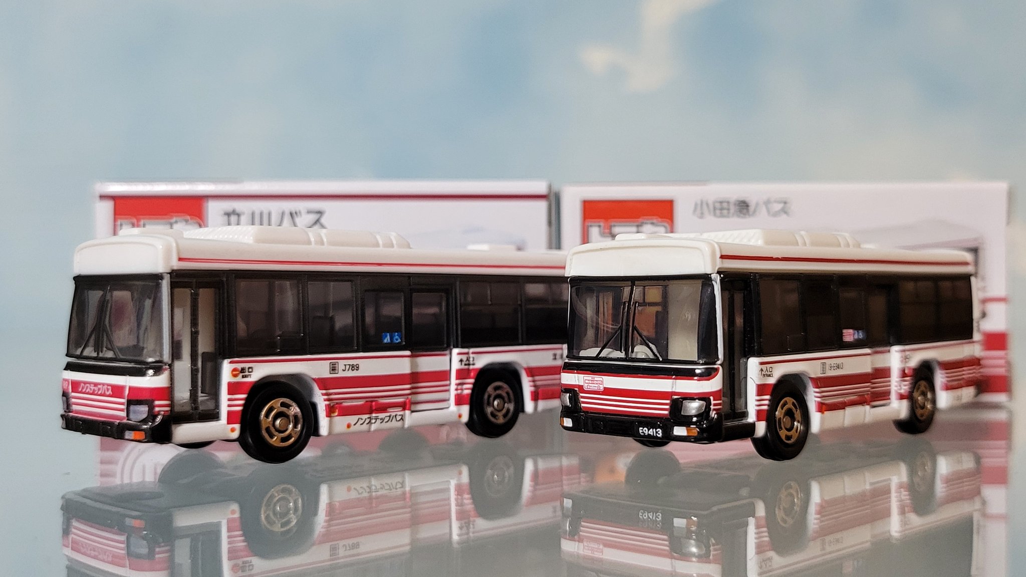 2台セット 小田急バス 特注 トミカ いすゞ エルガ トミーテック LV-N245g いすゞ エルガ 小田急バス トミカ