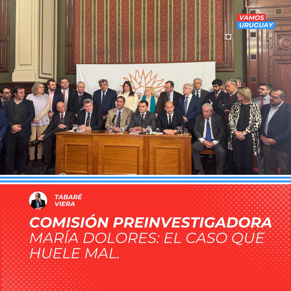Tabaré Viera (@tabareviera) on Twitter photo 🚨 María Dolores: preguntas serias, respuestas ausentes.
<a href="/PedroBordaberry/">Pedro Bordaberry</a> interrogó con firmeza y respaldo legal.
Vamos Uruguay sostuvo cada argumento.
Ante las presuntas irregularidades, la coalición impulsa una Comisión preinvestigadora. La verdad no se suspende. 🚨 María Dolores: preguntas serias, respuestas ausentes.
<a href="/PedroBordaberry/">Pedro Bordaberry</a> interrogó con firmeza y respaldo legal.
Vamos Uruguay sostuvo cada argumento.
Ante las presuntas irregularidades, la coalición impulsa una Comisión preinvestigadora. La verdad no se suspende.