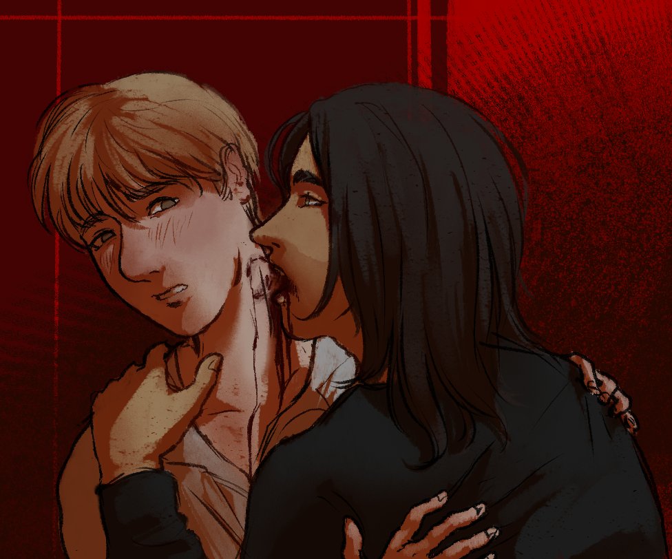 muckyzz's tweet photo. Day 4 Eremin week: Vampire 
#EreminWeek2025 #Eremin https://t.co/LwQS4eaPVt