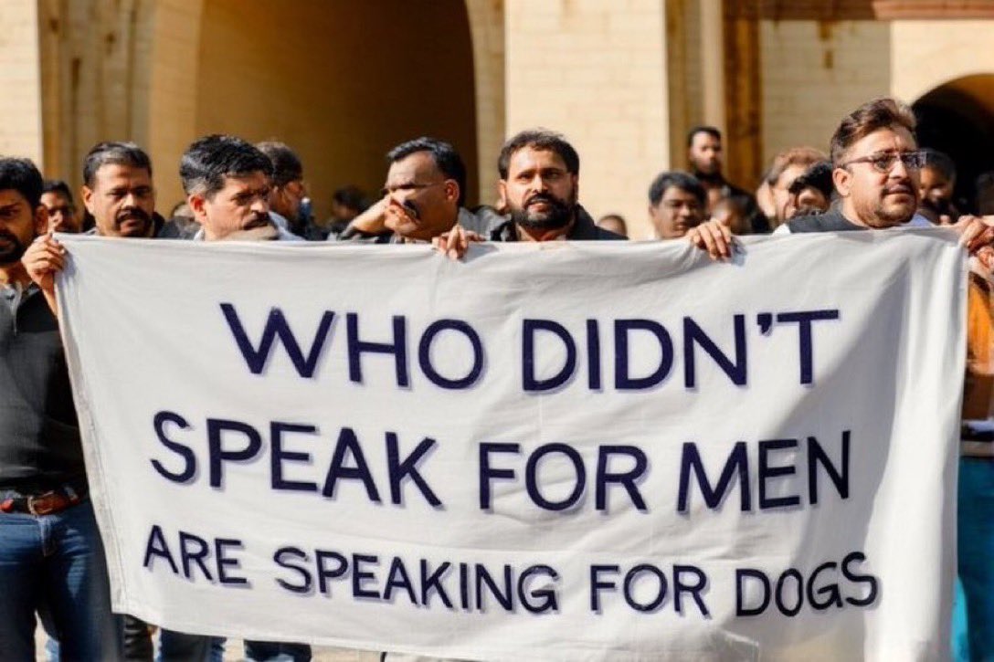 GaneshAthraya's tweet photo. August 15 is a cruel joke on India men.

A street dog or a monkey has 5 times more legal rights than u. U as a man are slave. You work hard &amp; Politicians/Courts control &amp; extort that money.

#BoycottIndependenceDay
#BoycottIndependenceDayAug15 https://t.co/szeAZG1a6W