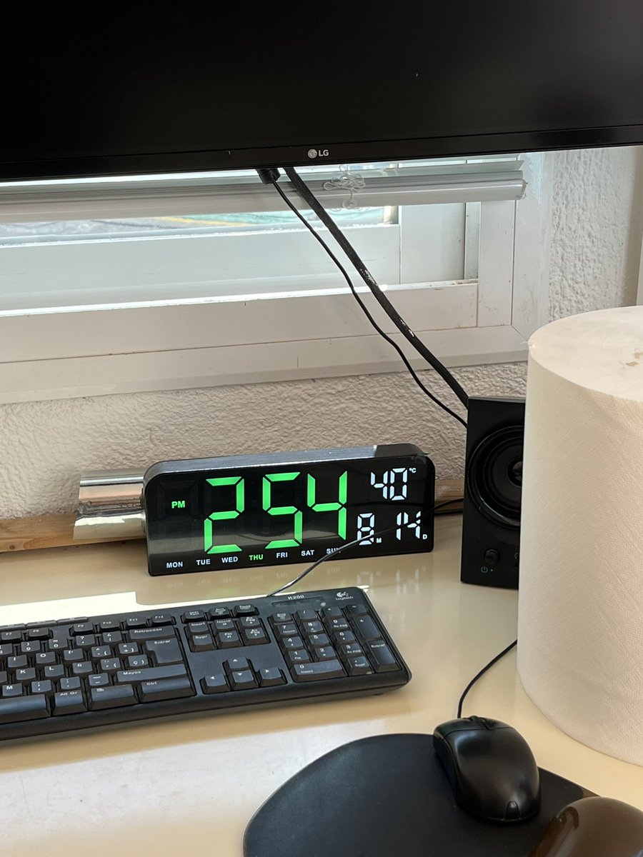 día fresquito hoy en el trabajo

que bien de siente trabajar al aire libre 🥰