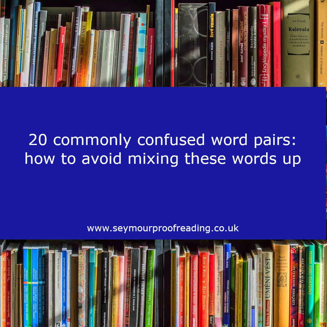editortori's tweet image. 20 commonly confused word pairs: how to avoid mixing these words up. seymourproofreading.co.uk/20-commonly-co…
#ConfusedWords #WritingResources #WritingTipsAndTricks #TipsByEditorTori