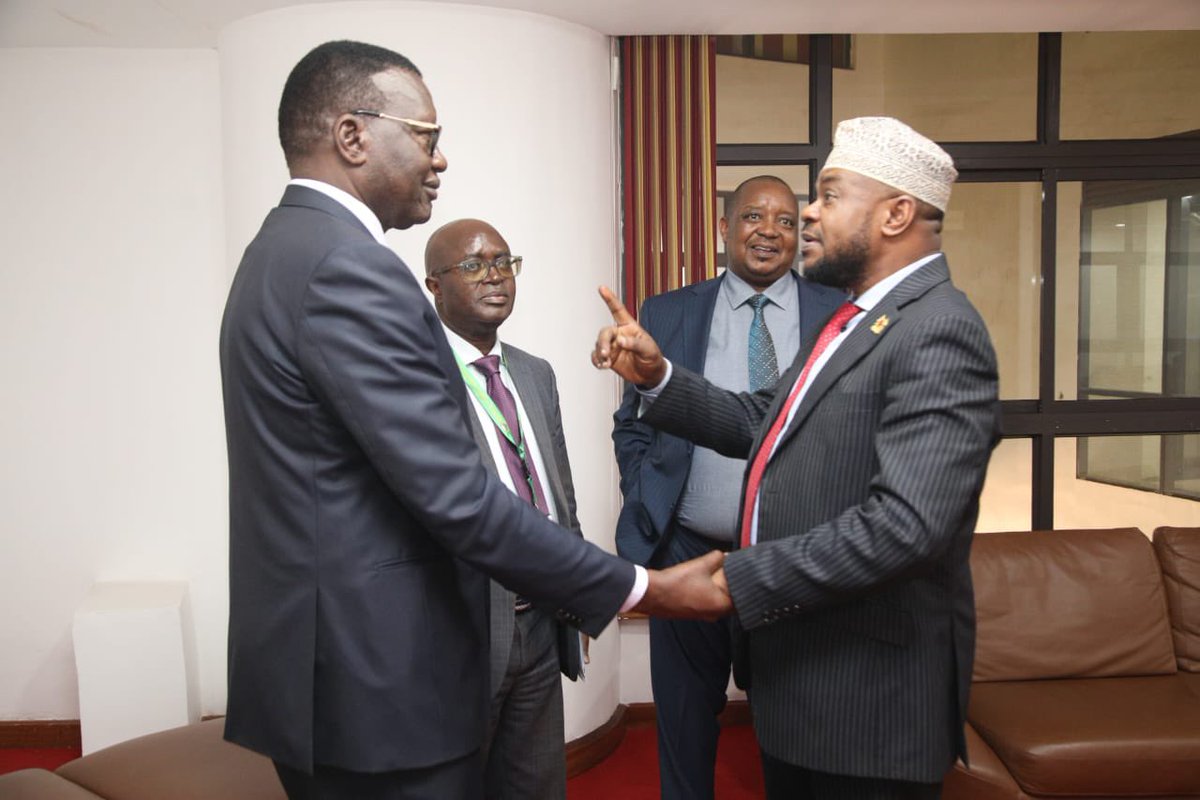 In the Parliamentary Roads Committee meeting at Bunge Towers, Nairobi.