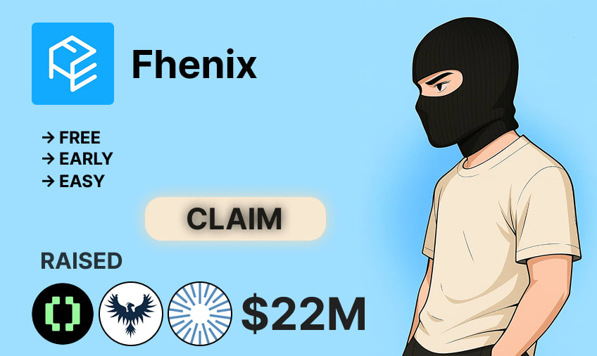 grindj_eth's tweet image. FhenixIO Airdrop Officially Announced

Estimated earnings: up to $5,200
Estimated completion time: 8 minutes

Follow this step-by-step video guide👇🧵