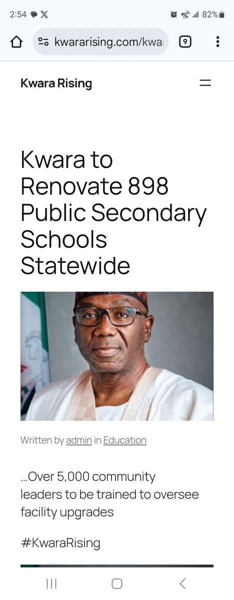 SUPA NIGERIA (@supanigeria) on Twitter photo #KwaraRising: JUDICIOUS USE OF RESOURCES
The <a href="/followKWSG/">Kwara State Government</a> has launched plans to renovate 898 junior and senior public secondary schools across the state as part of its ongoing education reform agenda.
.....Over 5,000 community leaders to be trained to oversee facility upgrades #KwaraRising: JUDICIOUS USE OF RESOURCES
The <a href="/followKWSG/">Kwara State Government</a> has launched plans to renovate 898 junior and senior public secondary schools across the state as part of its ongoing education reform agenda.
.....Over 5,000 community leaders to be trained to oversee facility upgrades