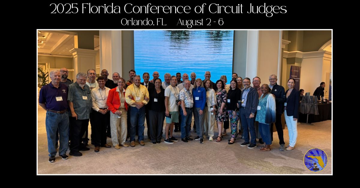 Judges from the 17th Judicial Circuit served as both learners and leaders at the 2025 Florida Conference of Circuit Judges in Orlando earlier this month. Judges Jeffrey R. Levenson,  Keathan B. Frink &amp; Lauren M. Alperstein each led special education sessions!
#17thjudteam
