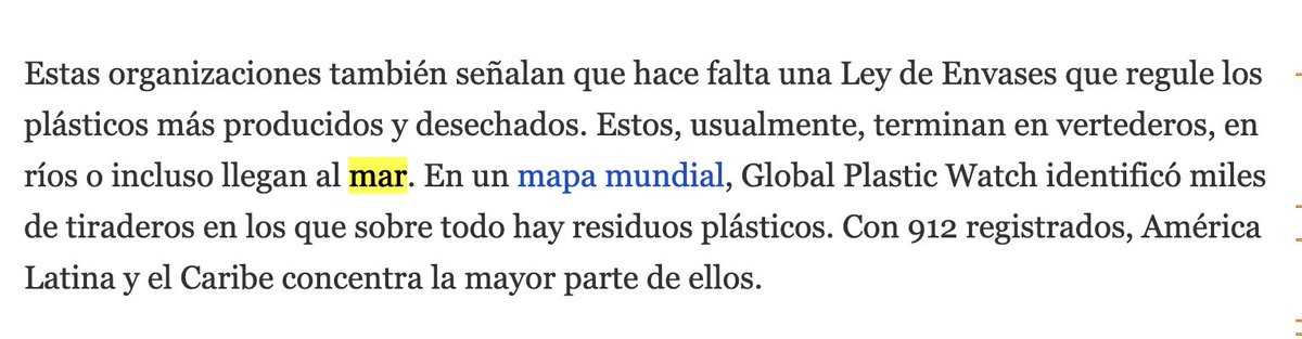 Psyop ecológica anti progreso del día: consumimos 40 kilos de plástico y va al mar! 😡

1) Estados Unidos consume 200 kilos por persona, Reino Unido 100, Alemania 80. Si los países desarrollados y mas poblados no cambian sus consumos nosotros nos podemos morir todos que el mar se