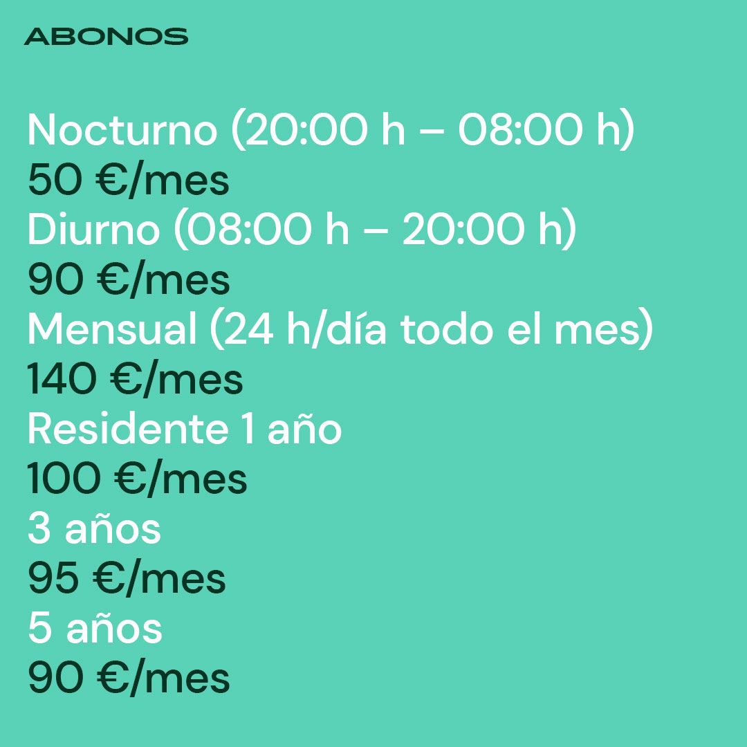 🅿️ Estacionamiento #PlazaMayor

👉 Tarifas planas especiales adaptadas a las necesidades de los trabajadores, comerciantes y vecinos de la zona.

🔗 Más información en nuestra web auvasa.es