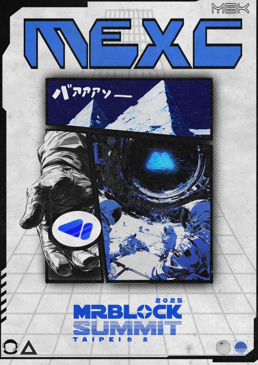 mrblock's tweet photo. 🔥 感謝 @MEXC_Official 成為 #MrBlockSummit 2025 的贊助夥伴！

9️⃣ 月 5️⃣ 日，我們將在台灣台北舉辦盛大的 MrBlock 年會，現場為所有到場購票來賓準備 專屬限定NFT 🎁，數量有限，送完為止！

📅 活動資訊：
📍 2025/09/05
🏙️ 台灣 · 台北
-> https://t.co/WbX9vubIpw

💡 想免費領取 50 美元？很簡單：
1️⃣ 按讚 + 轉推本推文
2️⃣ 標記 3 位好友
3️⃣ 加入 👉 https://t.co/wgzAy8Zvts
✅ 就能參與抽獎, 50USD 兩位～

一起相約台北，與全球頂尖專案方、投資人、KOL 同場交流，別錯過這場加密年度盛會！ 🚀

#MEXC #MrBlock #MrBlockSummit #台北活動 #區塊鏈活動