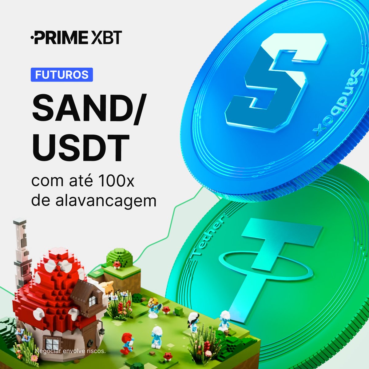 🟦 Negocie SAND/USDT na #PrimeXBT com baixas taxas.

Tenha acesso a gráficos de negociação #SAND em tempo real e a indicadores técnicos.

👉🏼 Comece agora: eng.primexbt.com/3HUxzz2