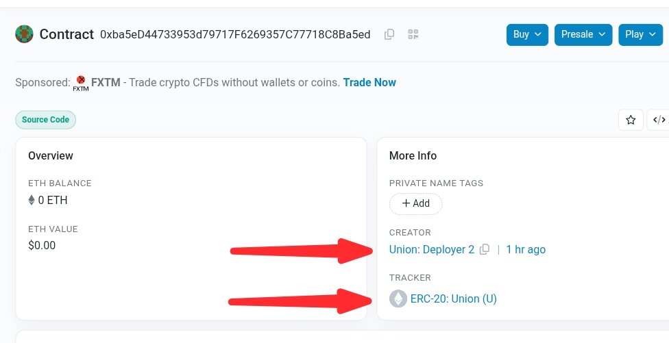 PromsLevi's tweet photo. UNION (U) TOKEN HAS BEEN DEPLOYED ON THE ETHEREUM NETWORK

Fun fact about @union_build CA:
- it has ba5ed at the beginning
- it also has Ba5eD at the ending

This means that Union is based 🔥

So, what's next ? 👀

Our zk interoperability L1 will soon enter it's public mainnet phase! 

How many percent to public mainnet?