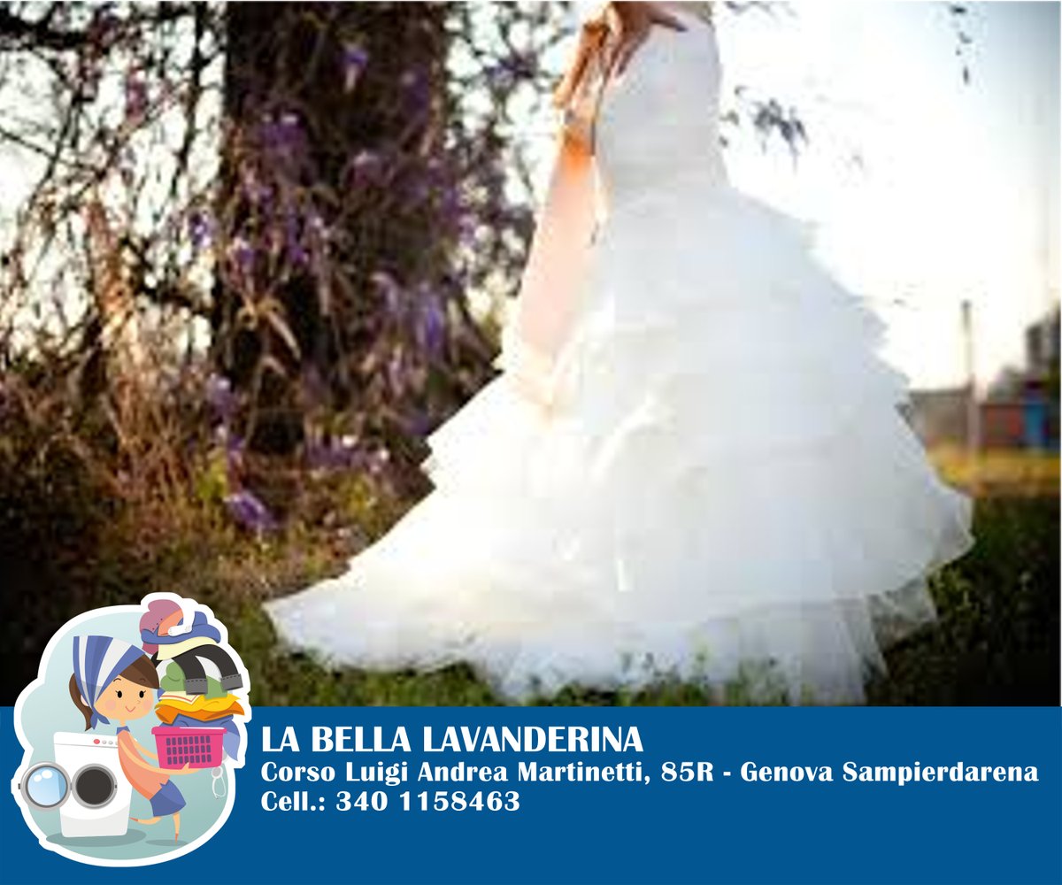 Prima di riporre nell’armadio il tuo #abito da #sposa, portacelo.
Provvederemo a smacchiarlo e lavarlo, affinché possa essere conservato tra i meravigliosi ricordi del giorno più bello della tua vita.
In Corso Martinetti, capi lindi e perfetti 😉
#LaBellaLavanderina ti aspetta 👩