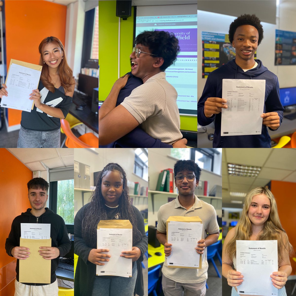 St Ralph Sherwin CMAT (@srscmat) on Twitter photo Congratulations to students <a href="/StBenedictDerby/">Saint Benedict Derby</a> who celebrated their A level results today 👏
✅The school achieved a 100% pass rate
✅80% of students achieved A*-C grades
✅95% of students secured their first choice university
✅83% of students are going to university
👏👏👏 Congratulations to students <a href="/StBenedictDerby/">Saint Benedict Derby</a> who celebrated their A level results today 👏
✅The school achieved a 100% pass rate
✅80% of students achieved A*-C grades
✅95% of students secured their first choice university
✅83% of students are going to university
👏👏👏