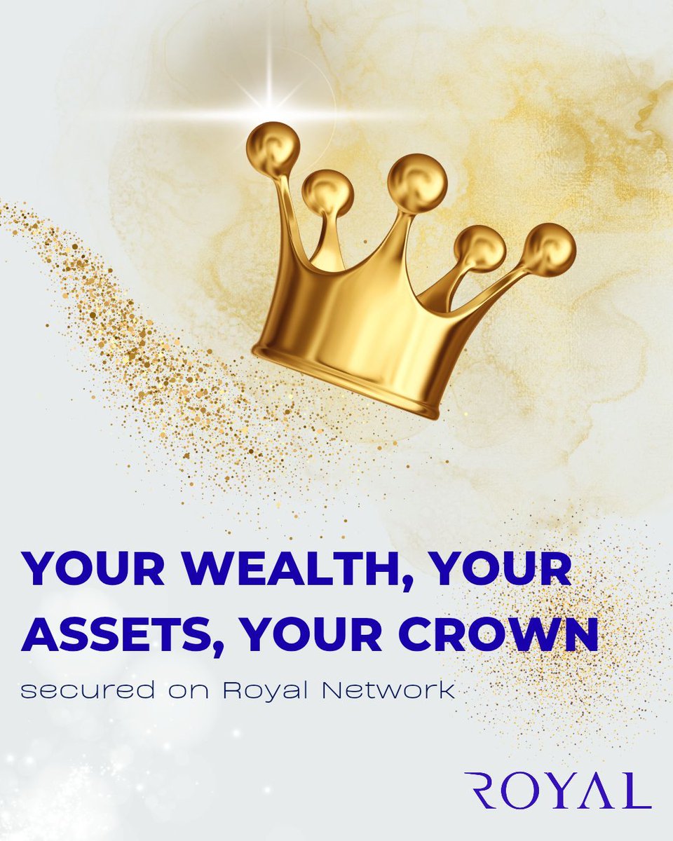 royalnetworkrwa's tweet photo. 👑 Your Assets. Your Crown.
Sovereignty isn’t inherited, it’s earned.
With https://t.co/Wptl9EJRIW, you own your wealth, your data & your future.
💠 Backed by sovereign assets
⚡ Faster, cheaper, built for mass adoption
#YourAssetsYourCrown #Web3 #Crypto #royalnetwork https://t.co/3eEQOI3JmP