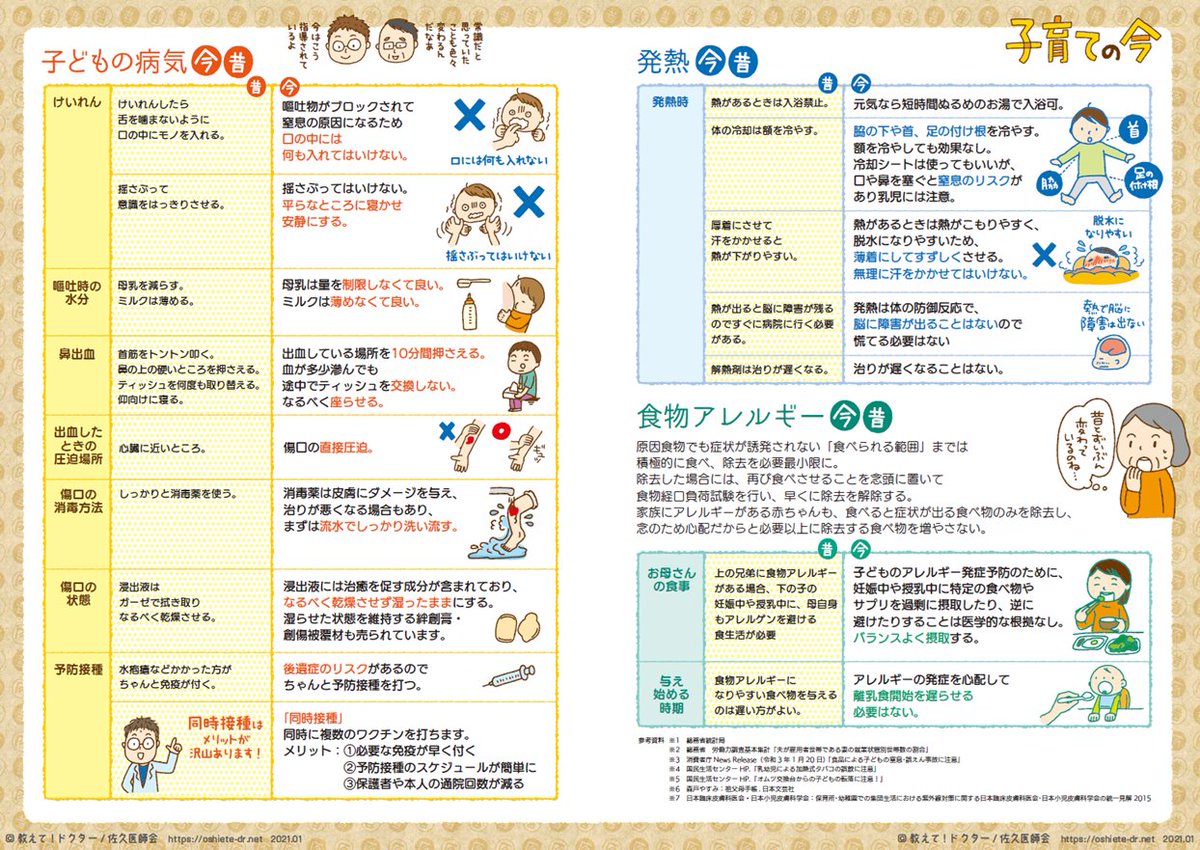 oshietedoctor's tweet photo. お盆で帰省し、子育て常識の世代間格差の波にもまれている皆さんへ
こちらのフライヤーが少しでもギャップを埋めるお役に立てればと思います。

なお、紙媒体で渡したいが出先でプリンターがない！という方はお近くのコンビニ（ファミマとローソン）へ。
マルチコピー機から取り出せます。
ネットワークプリントサービスでOSHIETEDR1と入力してください（印刷代はかかります）。