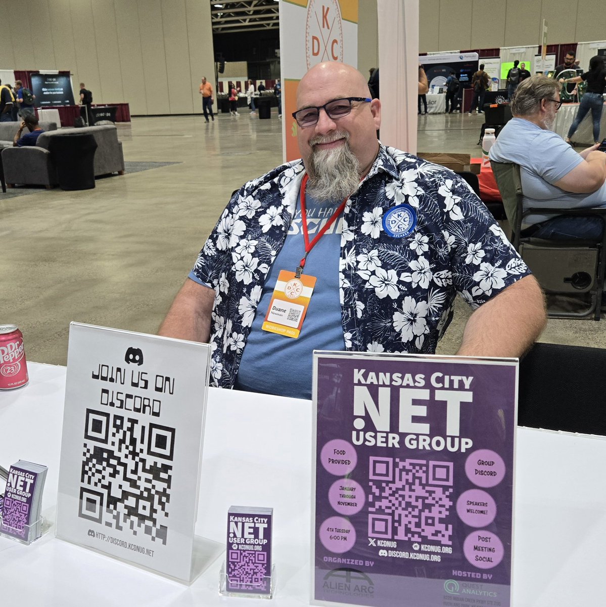 Duane Newman (MVP) (@duanenewman) on Twitter photo Hey <a href="/kc_dc/">Kansas City Developer Conference</a> attendees stop by and learn about <a href="/kcdnug/">KC .Net User Group</a>, the KC .NET User Group! #kcdc2025 Hey <a href="/kc_dc/">Kansas City Developer Conference</a> attendees stop by and learn about <a href="/kcdnug/">KC .Net User Group</a>, the KC .NET User Group! #kcdc2025