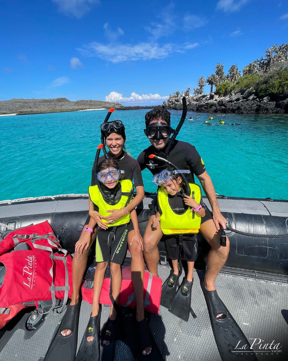 🐢Because even the wildest explorers need kid-friendly fun! Families love La Pinta and so will you.🌟

🛥️Explore the Galapagos in style with a safe, fun and luxurious experience.

📩 Book your spot: bit.ly/4l66jyu

#GalapagosCruise #FamilyAdventure #YourJourneyInspiresUs