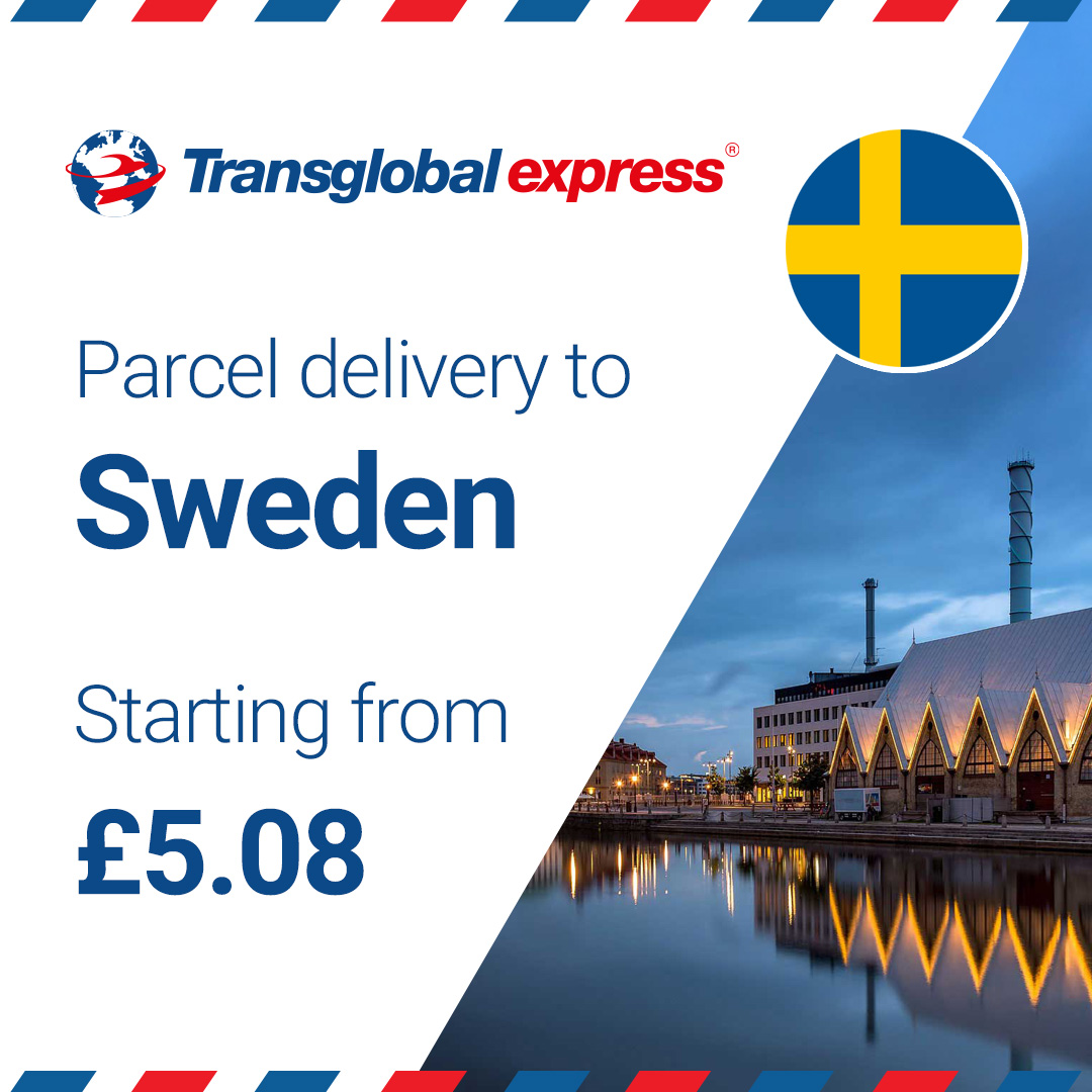 Whether it’s Stockholm or Gothenburg, Malmö or Uppsala – send a parcel from the UK to destinations across Sweden from as little as £5.08!

transglobalexpress.co.uk/parcel-to/swed…