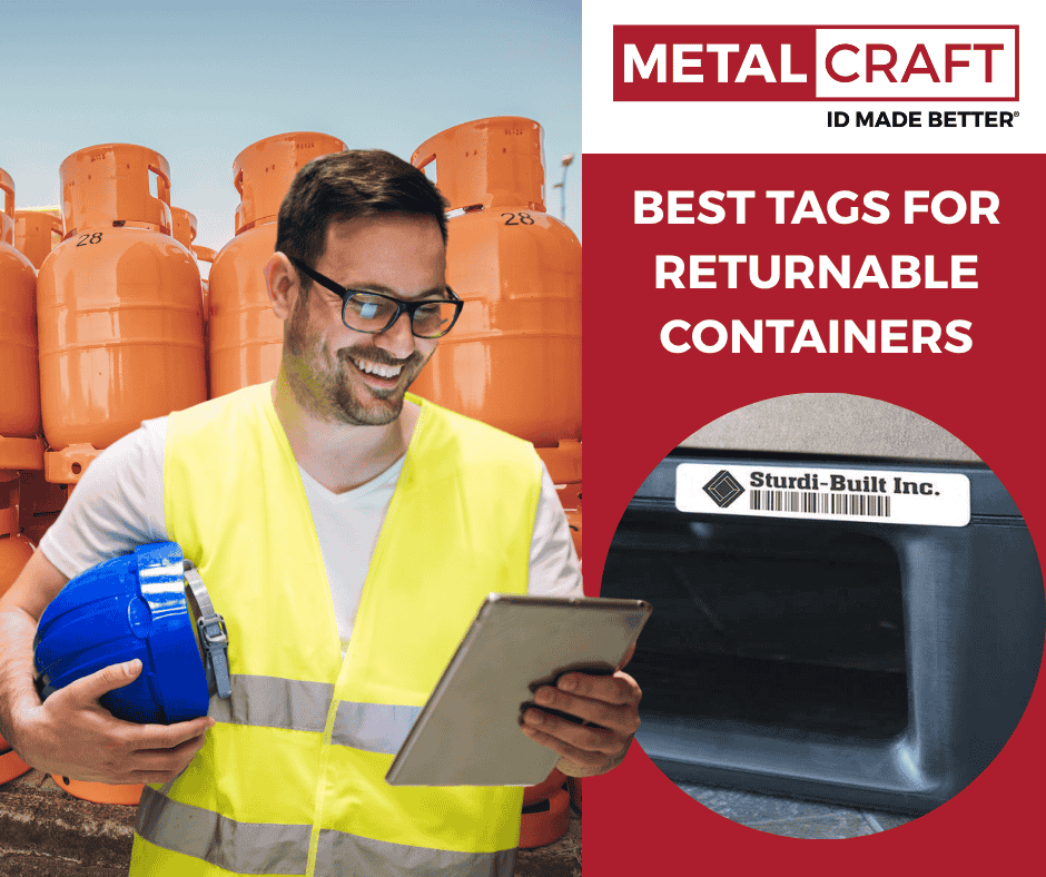 idplate's tweet image. Tough containers need tougher tags. 💥 This video shows the best tag options for returnable containers in any environment.

Find the one that works for your workflow.

ow.ly/Jt0t50Wqf6a

#IDMadeBetter #Metalcraft #ReturnableContainers #AssetTracking #RFID