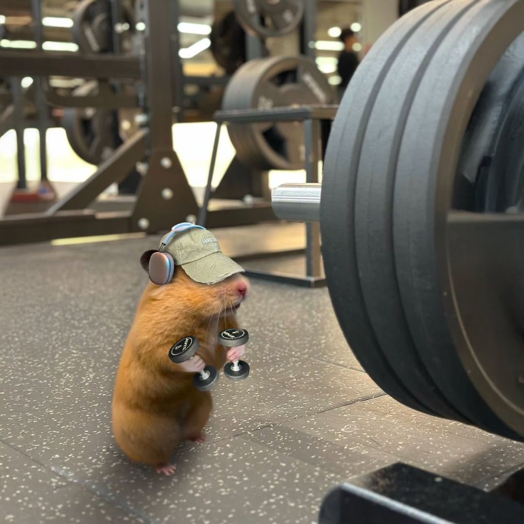 Vos dándolo todo en el gym después de haberte suplementado con las barritas de proteína Pure Wellness: