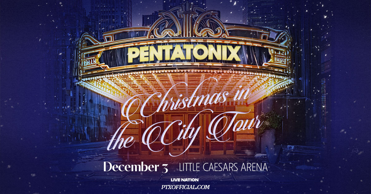 Little Caesars Arena (@lcarena_detroit) on Twitter photo Happy holidays! Pentatonix is bringing their Christmas in the City Tour to <a href="/LCArena_Detroit/">Little Caesars Arena</a> on December 3! ❄️🎄Visit PTXOfficial.com to sign up for presale access and don’t miss <a href="/PTXofficial/">Pentatonix</a> spreading all the holiday cheer - grab your tickets August 22! 🎁🎟️ Happy holidays! Pentatonix is bringing their Christmas in the City Tour to <a href="/LCArena_Detroit/">Little Caesars Arena</a> on December 3! ❄️🎄Visit PTXOfficial.com to sign up for presale access and don’t miss <a href="/PTXofficial/">Pentatonix</a> spreading all the holiday cheer - grab your tickets August 22! 🎁🎟️