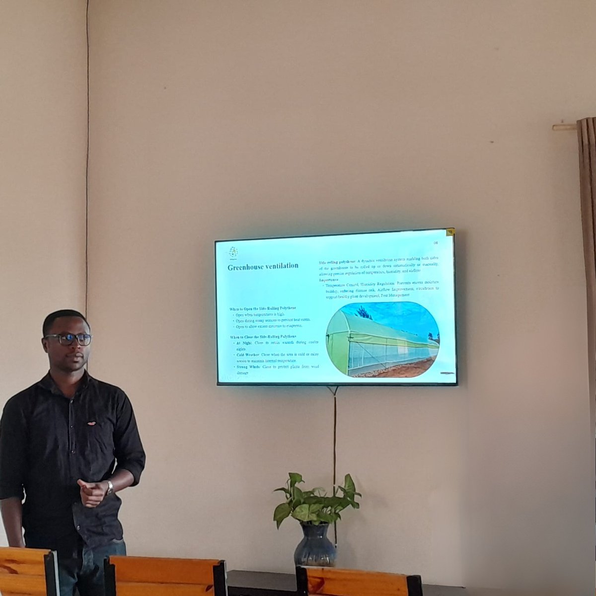 3 days. 40+ participants. Countless ideas for the future of farming!
Our Smart Greenhouse Training equipped farmers, students &amp; professionals with tech skills to grow more, waste less, and farm smarter. 💡
#SmartFarming #Agritech #GreenhouseRwanda #SustainableAgriculture