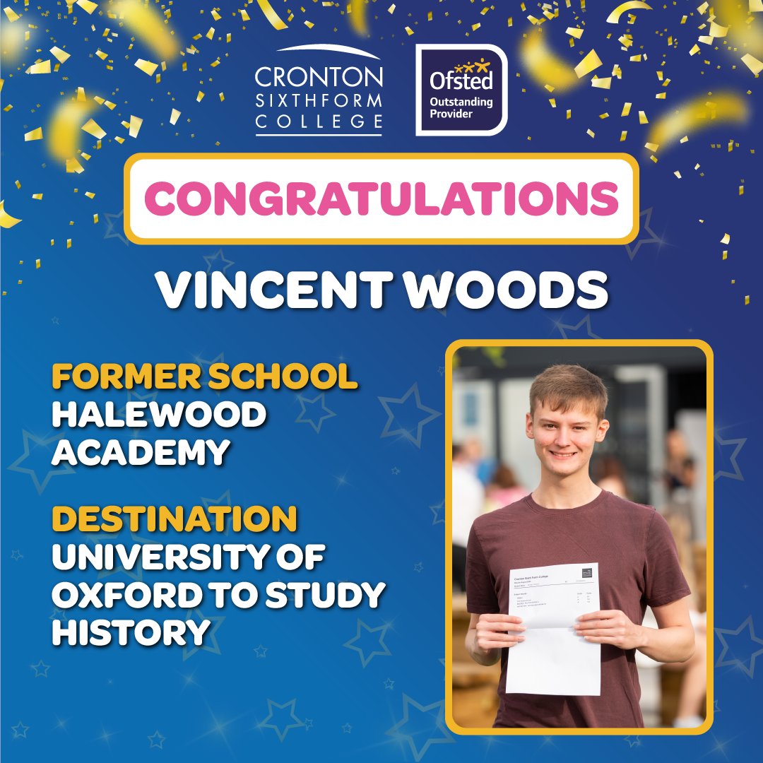 crontoncoll's tweet photo. 🎉 Congratulations to our talented students! 🎉

Well done to everyone who picked up their results today. We’d love to celebrate with you, tag us in your photos, and we’ll share them!
📸 Keep an eye on our socials over the next few days for even more Results Day highlights! https://t.co/cZDSWcip1c
