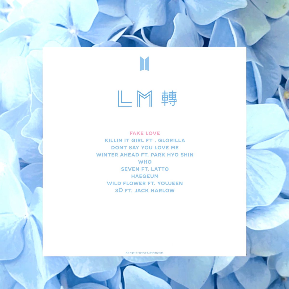 Loving Myself 轉 : Re-Chart