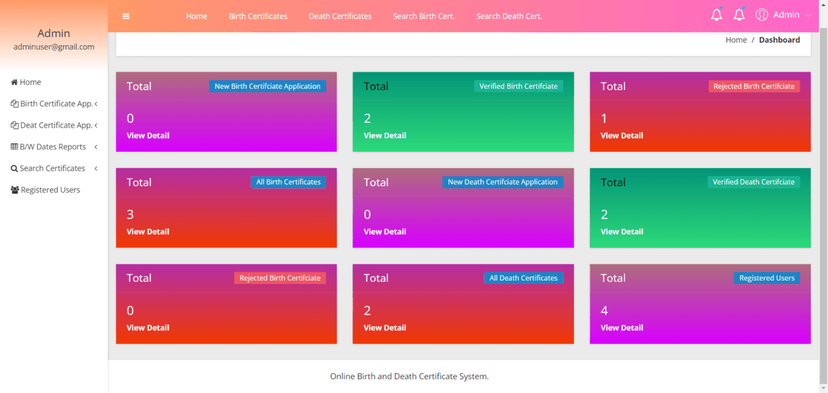 php_gurukul's tweet image. Online Birth and Death Certificate System using PHP and MySQL
phpgurukul.com/online-birth-a…