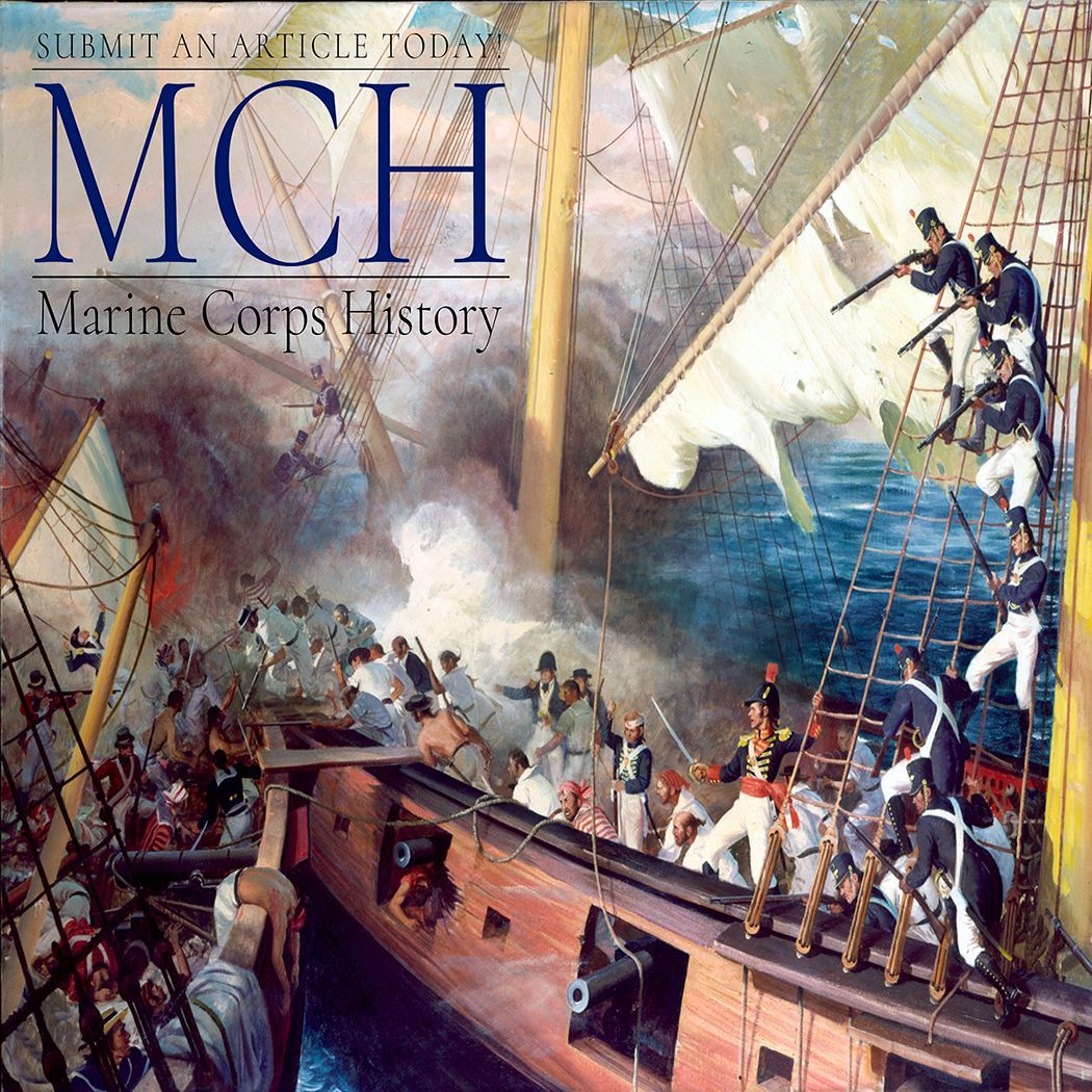 MCUPress (@mc_upress) on Twitter photo Marine Corps History is accepting essays exploring the historiography of the Marine Corps, examining the extant sources and the shape of scholarly debate on specific events or actions or on broader historical topics. Proposals are accepted year-round. stephani.miller@usmcu.edu Marine Corps History is accepting essays exploring the historiography of the Marine Corps, examining the extant sources and the shape of scholarly debate on specific events or actions or on broader historical topics. Proposals are accepted year-round. stephani.miller@usmcu.edu